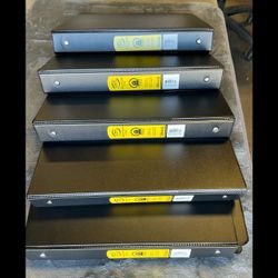 (5 pieces)  Bazic 3 Ring Binder, 175 Sheets
