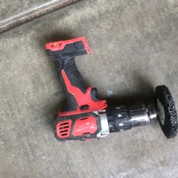 Milwaukee M18 Drill + Bit