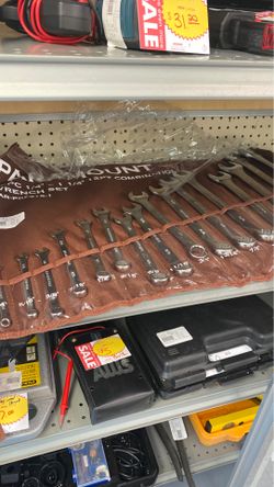 80 for wrench set or come layaway for only 10.00 down