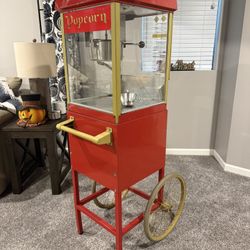 Popcorn Machine & Cart