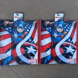 2 Brand new Marvel Avengers Captain America reusable bags