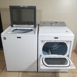 Maytag washer And Electric Dryer Free Deliver And Install 6 Month warranty
