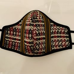 Peruvian Colorful Facemask with filter pocket