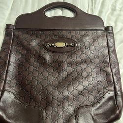 Guccissima Chocolate Tote 