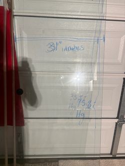 glass door bathroom