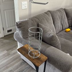 Grey Toilet Paper Holder Brand New