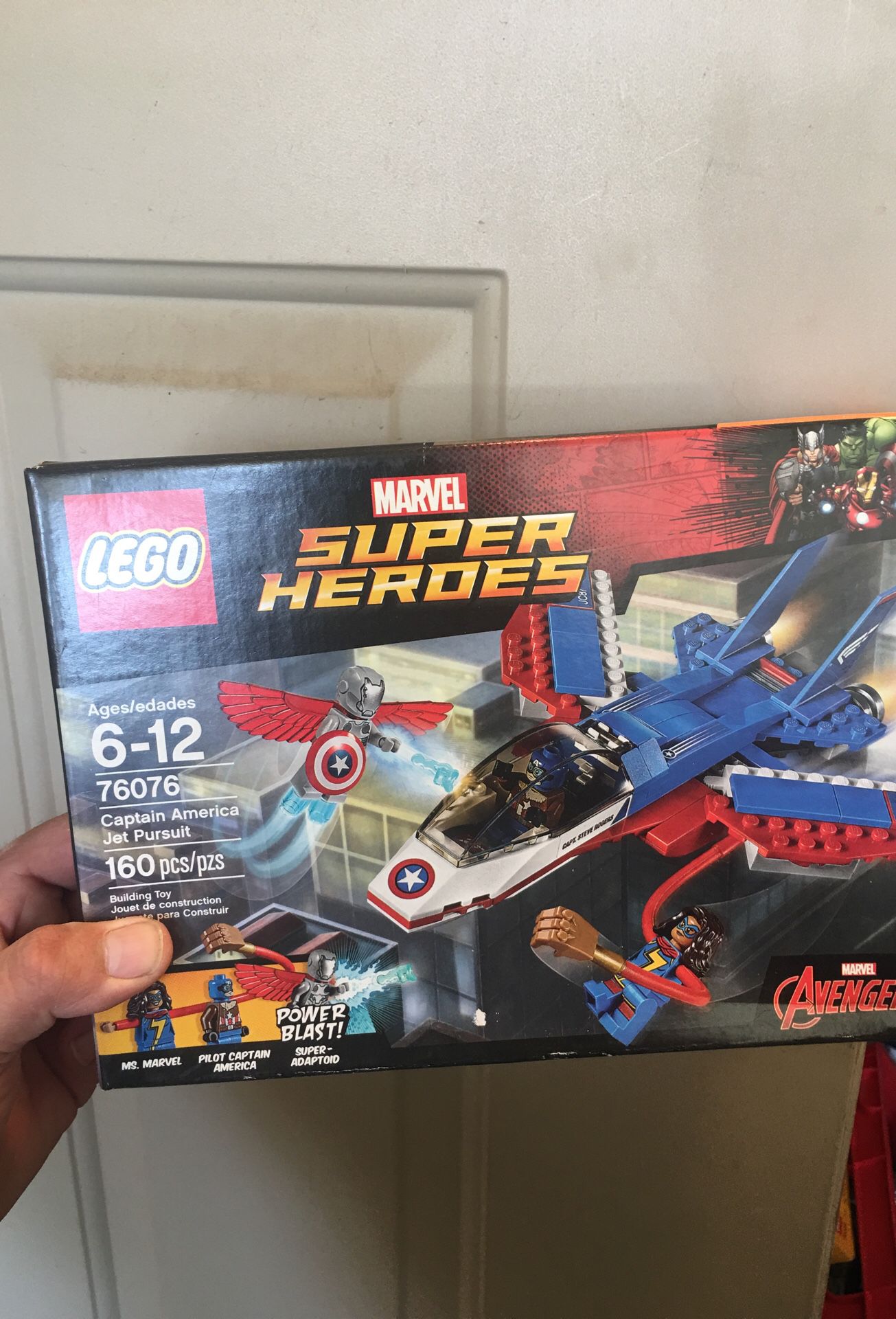 LEGO marvel super heroes 76076 captain America jet pursuit