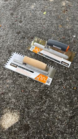 (2) Tile Trowels