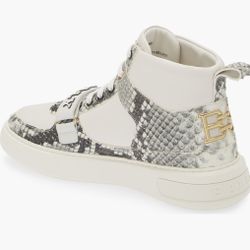 Bally Hightop Snakeskin Sneaker