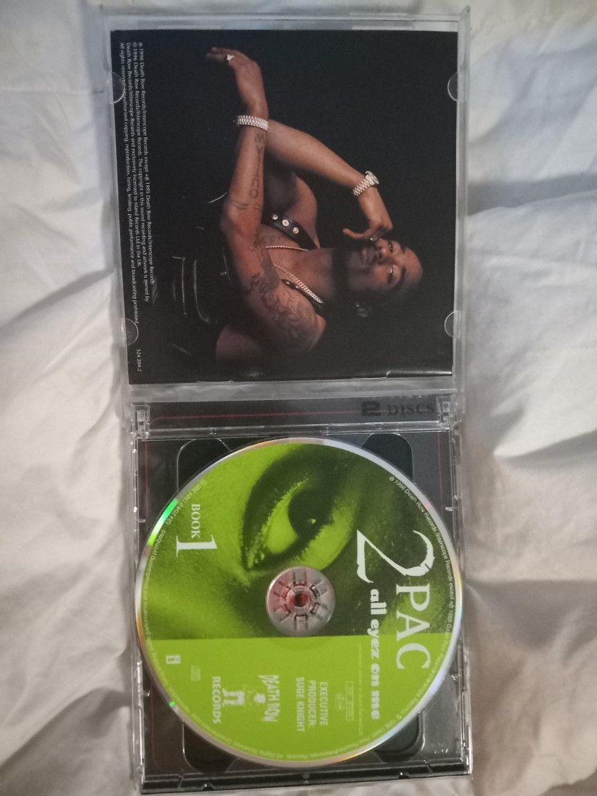 Death Row Watch All Eyez On Me 2Pac All Eyez On Me 2X CD Album