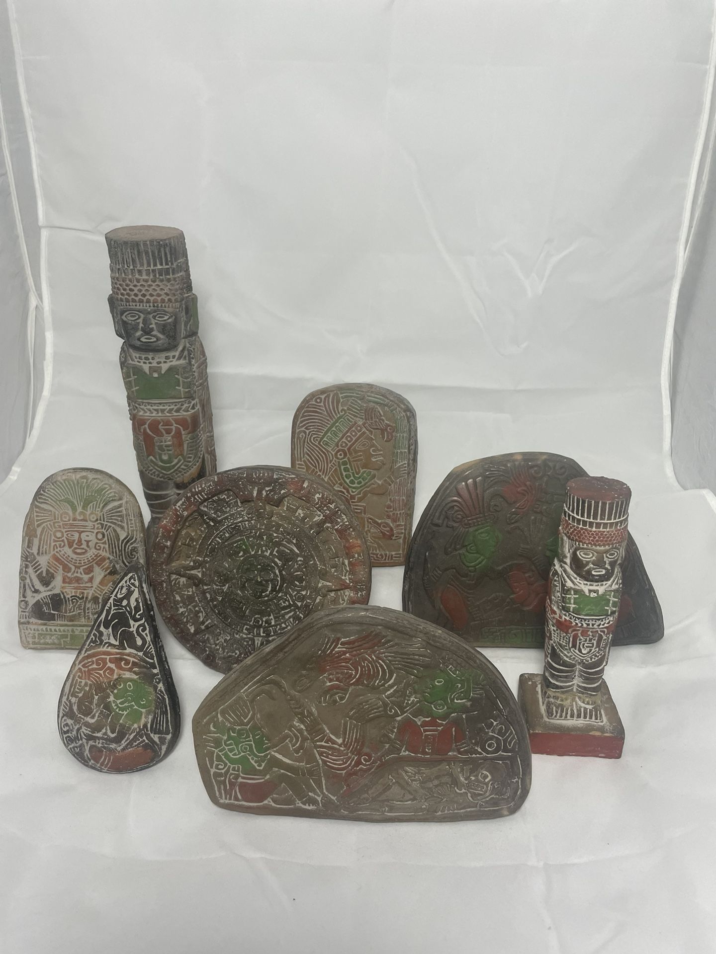 Aztec Mayan Clay Mexican Decor