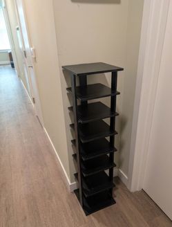 7 tier narrow shoe rack for entryway