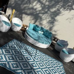 Frontgate 5pc Patio Set 😍 🏝️ 