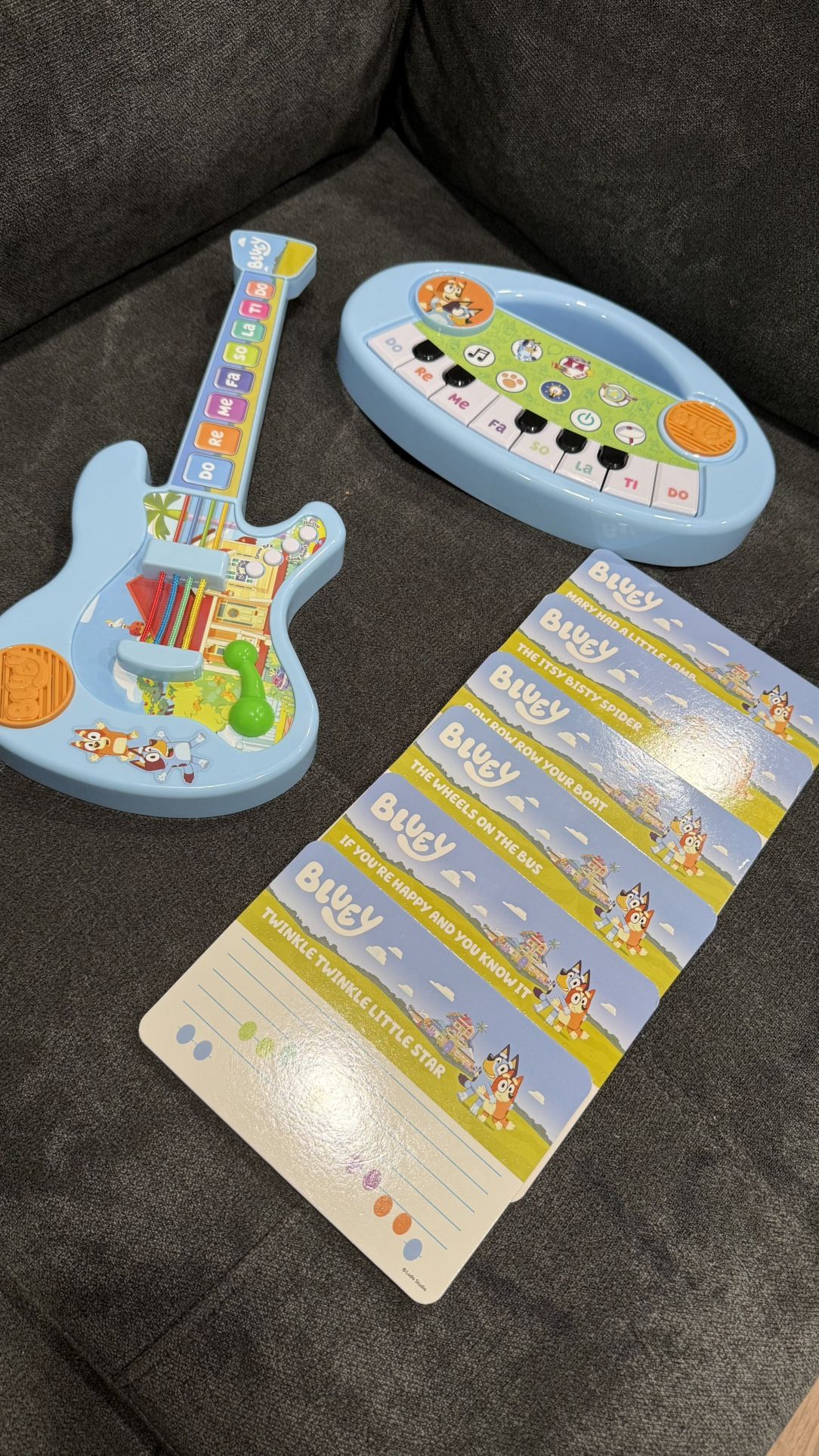Bluey Music Time Piano & Guitar Combo Set