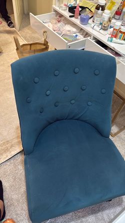 Velvet chair