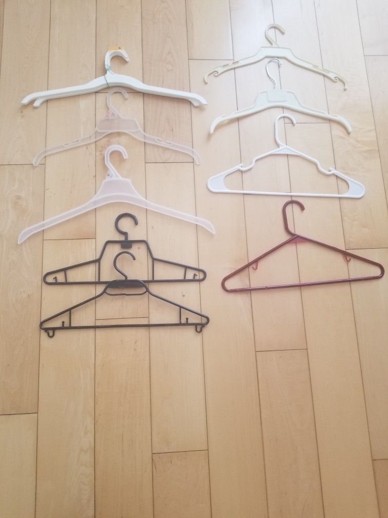 Space saving hangers- 30, can sell individually or all 