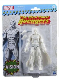 Marvel Legends Retro Carded White Vision  West Coast Avengers