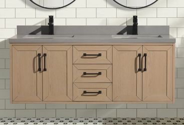55” Bathroom Vanity~Floating 