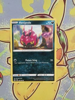 Venipede Pokémon Card