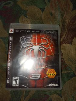 Spiderman 3 for ps3