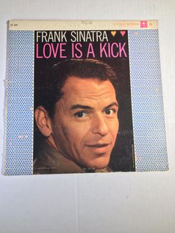 FRANK SINATRA Love Is A Kick Orig 1958 Columbia CL 1241 1st Press 1B/1E Jazz LP