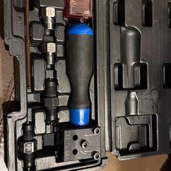 Smotivepro 7-piece Brake Line Flaring Tool Kit, 3/16" 1/4" Sae Double