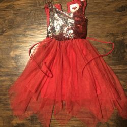 Size 4/5T Sequin Holiday Dress