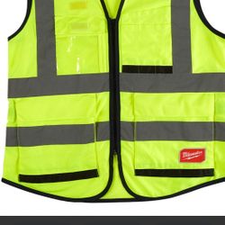 L/Xl Milwaukee Safety Vest 