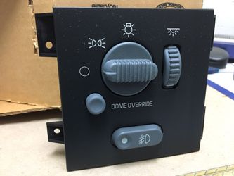 S10 and Blazer platform headlight switch gm15755954