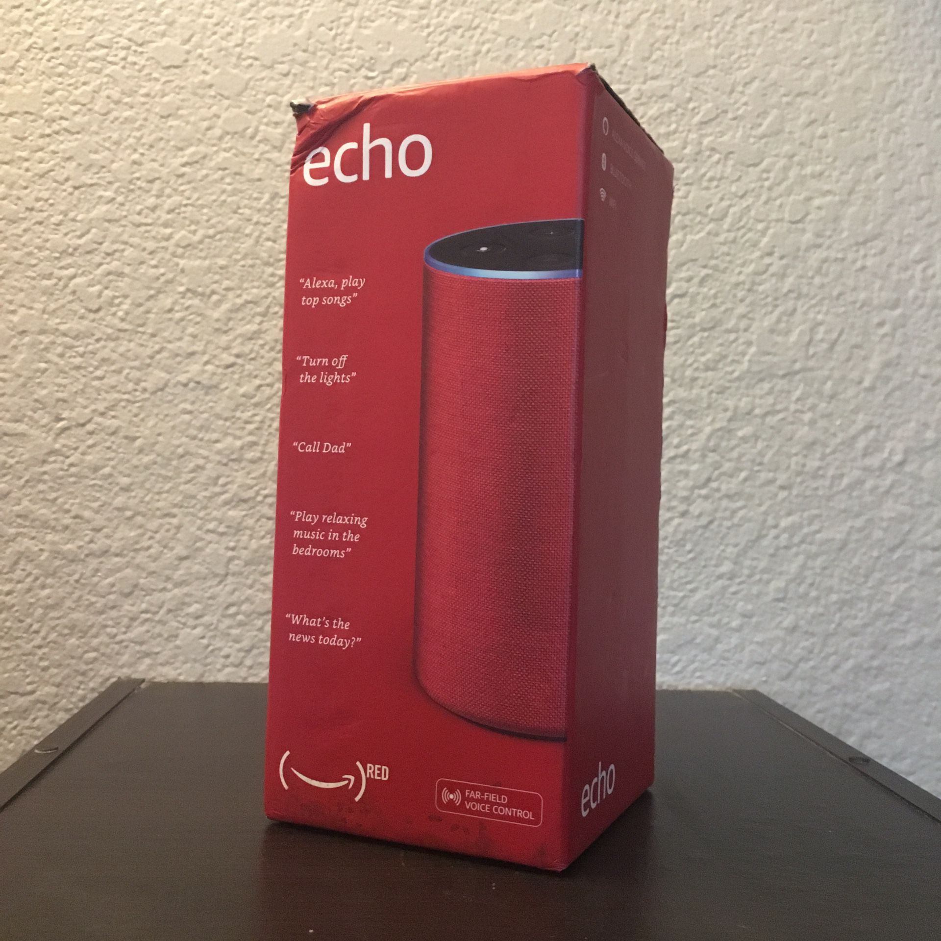 Amazon Echo 2nd Generation RED Edition