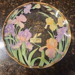 Plate Mother With Love From Lefton Collection