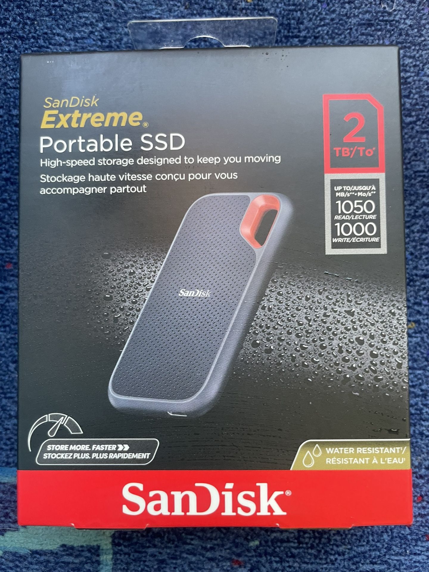 NEW! SanDisk 2TB Extreme Portable SSD