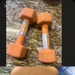8 Lbs Dumbells