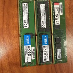 DDR4 RAM 16gb Sticks