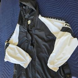 Pink Victoria's Secret Windbreaker Jacket