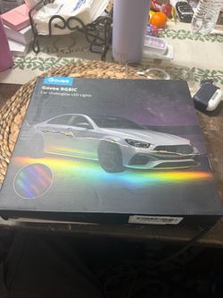 Govee Car Underglow Lights, 8 pcs, RGBIC Car Lights, App Control 16 Million Colors, 45 Scene Modes, 3 Music Modes, for Cars, SUVs, Trucks, DC 12-24V
