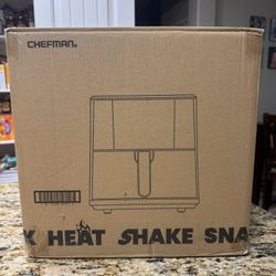 Chefman Turbofry Touch XL 8 Qt. Air Fryer With Digital Controls - Stainless Steel