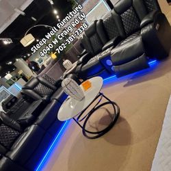 🙋‍♂️ 3pc Reclining Sofa Loveseat Chair 👉Furniture Sectional, Queen Bedroom Avail 