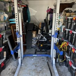 Rack,Bench,Bar,&Weights