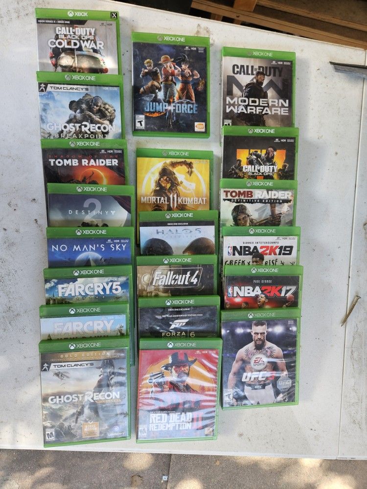 20 Xbox 1 Games
