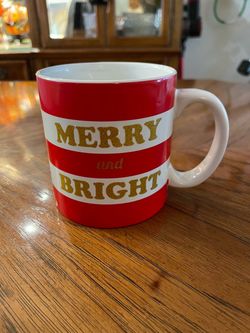 Merry Bright Oversized Coffee Mug