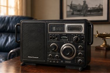 Like NEW Vintage National Panasonic DR-28 World Band Shortwave Radio – Tested & Working