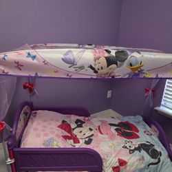 Minnie Mouse Toddler Bed