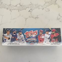 2018 Topps Baseball Complete Factory Sealed Set 1-700 Series 1 & 2