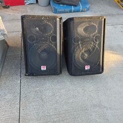 Pair Of Rockville Monitors 