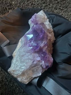 Amethyst crystals