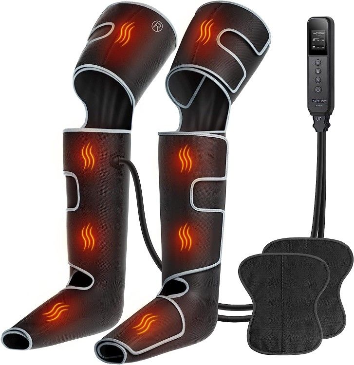New Leg Massage With Heat, Air Compression