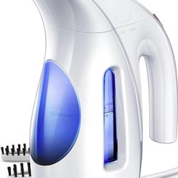 HiLIFE Steamer for Clothes, Portable Handheld Clothing Steamer, 240ml Big Capacity, 700W, Strong Pow