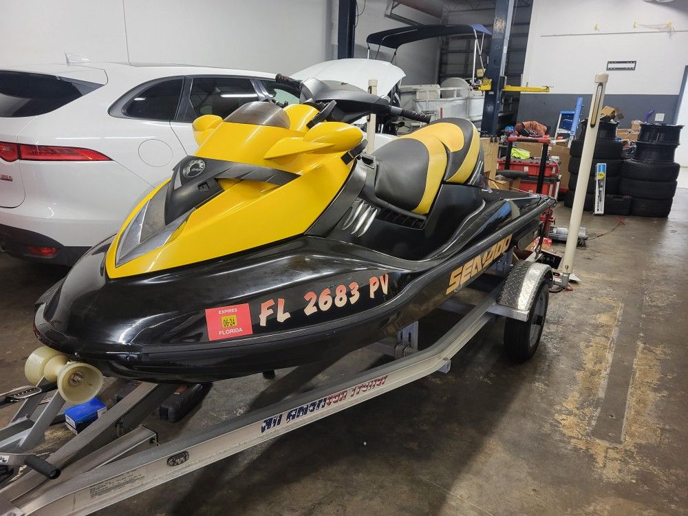 Sea Doo Rxt 215 68 Hours With Trailer