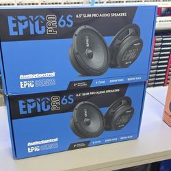Audiocontrol Epic Pro 6.5 Inch Mids On Sale Today For 99.99 